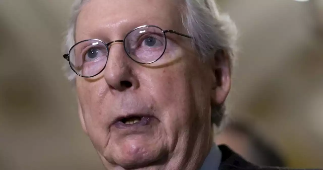 McConnell released from hospital after fall, goes to rehabilitation