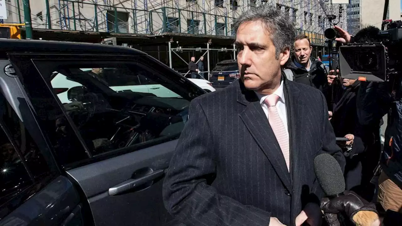 Ex-Trump attorney Michael Cohen resumes grand jury testimony in hush money probe