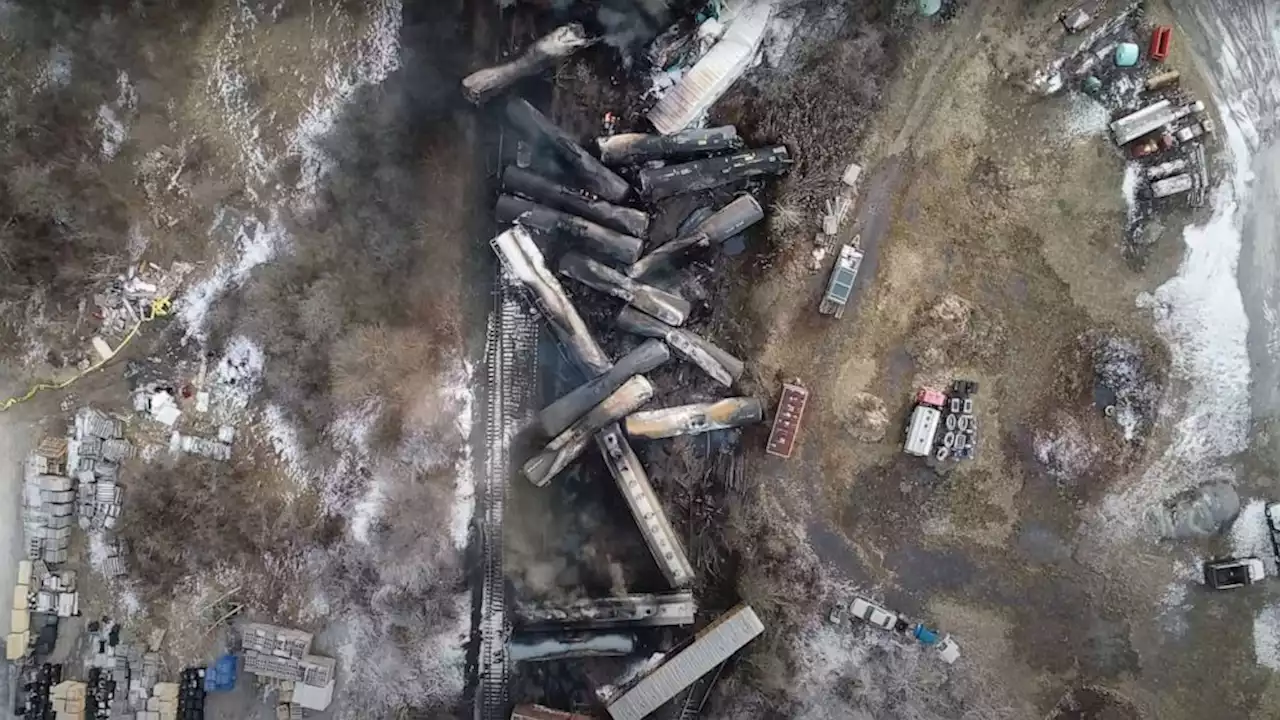 Ohio sues Norfolk Southern over East Palestine toxic train derailment