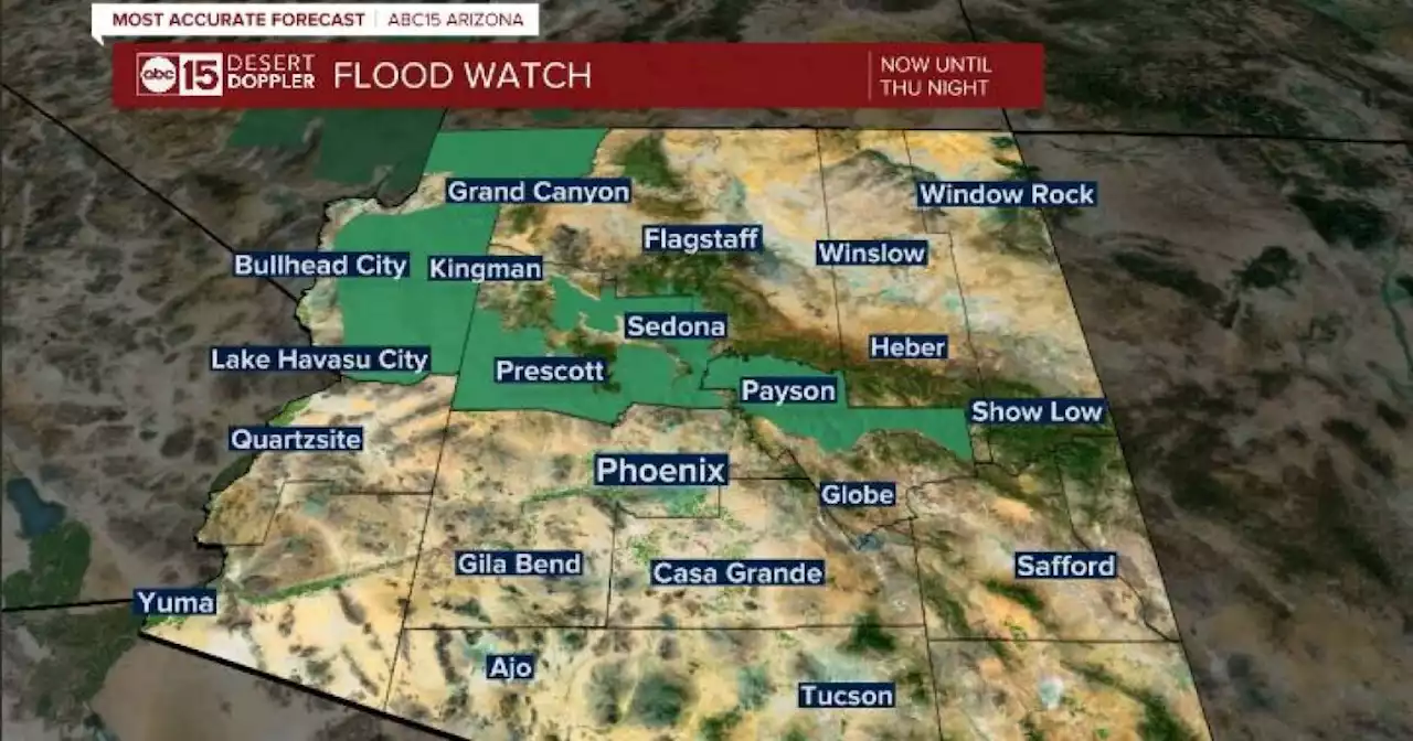 Next storm system bringing flood threat to Arizona