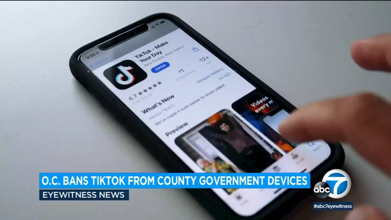 OC supervisors vote to ban TikTok from county government-issued devices