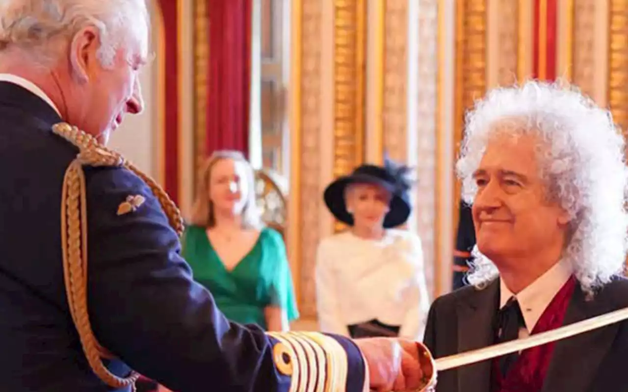 Brian May, guitarrista de Queen, es nombrado caballero por el Rey Carlos III