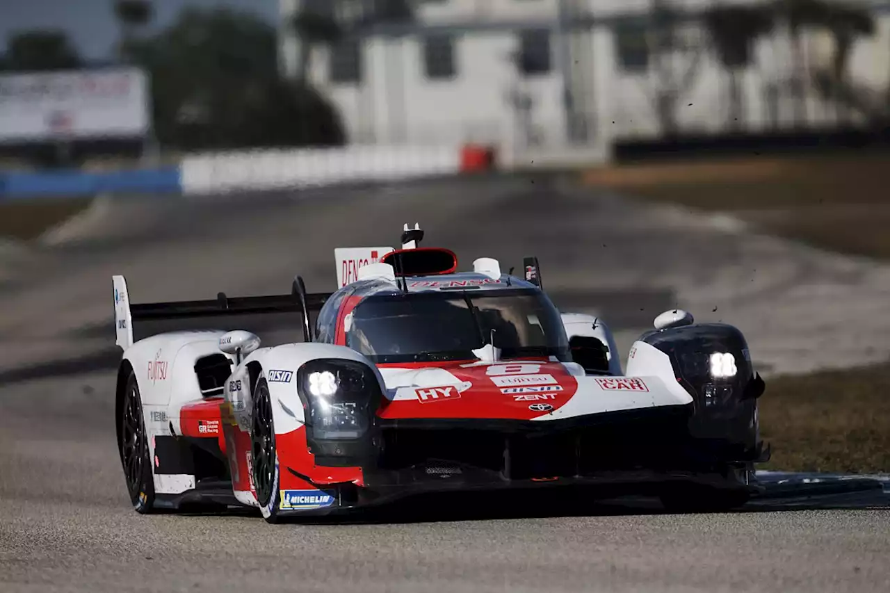 WEC Sebring: Toyota leads Ferrari in first practice of 2023