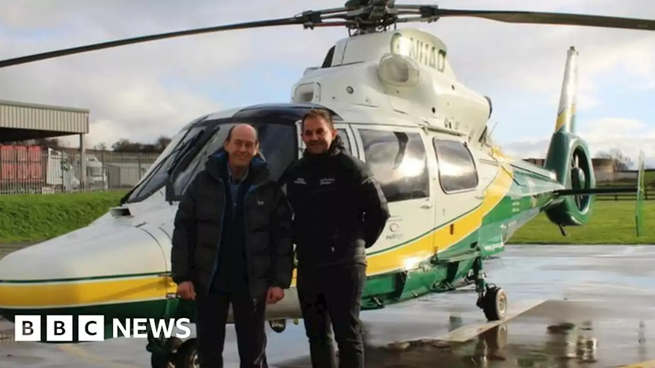 Cumbria man reunited with medic after being trampled by cow