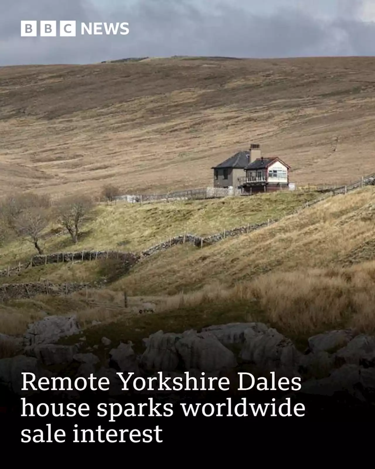 Remote Yorkshire Dales house sparks worldwide sale interest