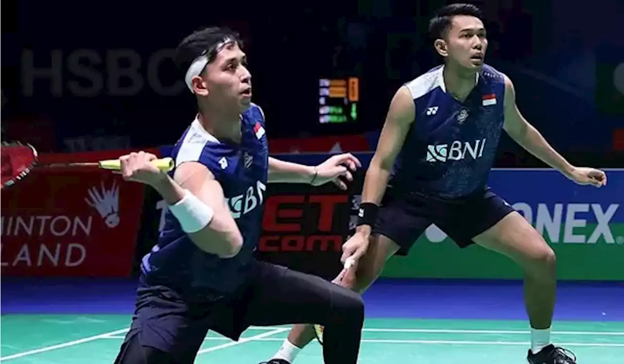 All England 2023, Fajar/Rian Lolos dari Adangan Ganda Korsel