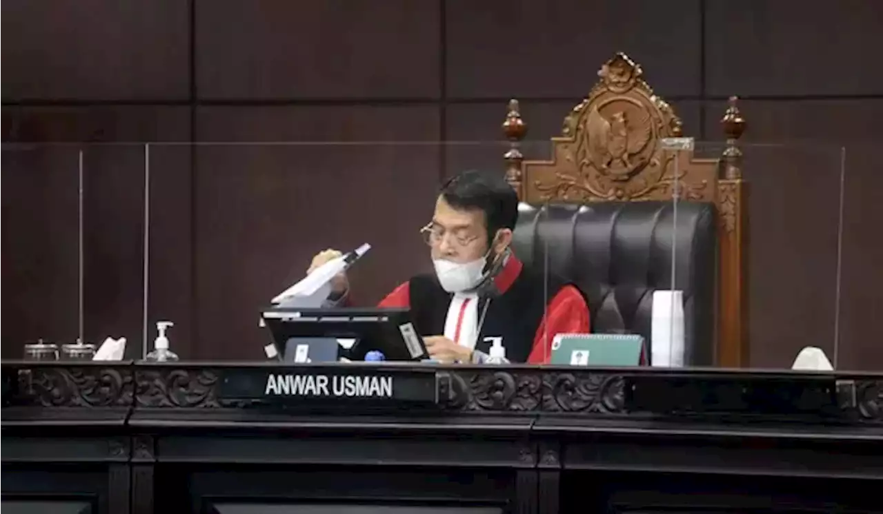 Anwar Usman Kembali Pimpin Mahkamah Konstitusi