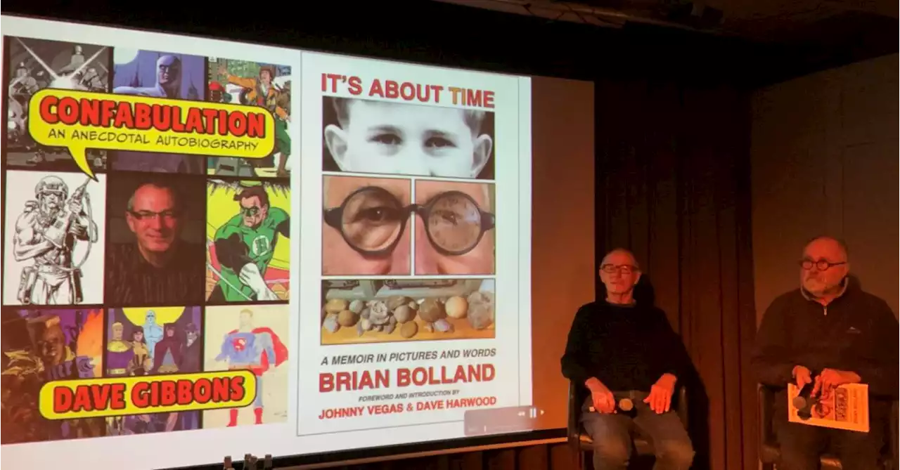 A Brian Bolland & Dave Gibbons Memoir Gallery at Comica Last Night