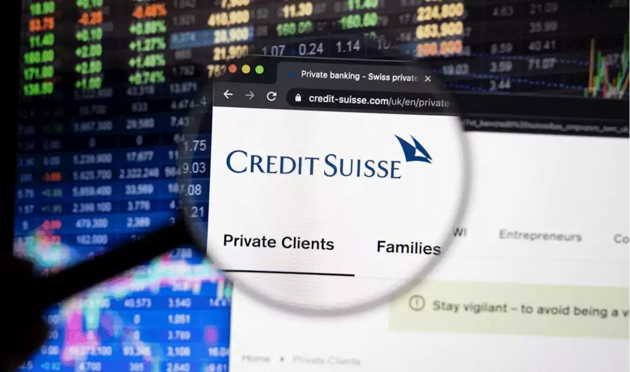 Credit Suisse: CS-Aktie minus 28 Prozent – Großaktionär kann nicht helfen – auch Frankreich-Banken taumeln abwärts