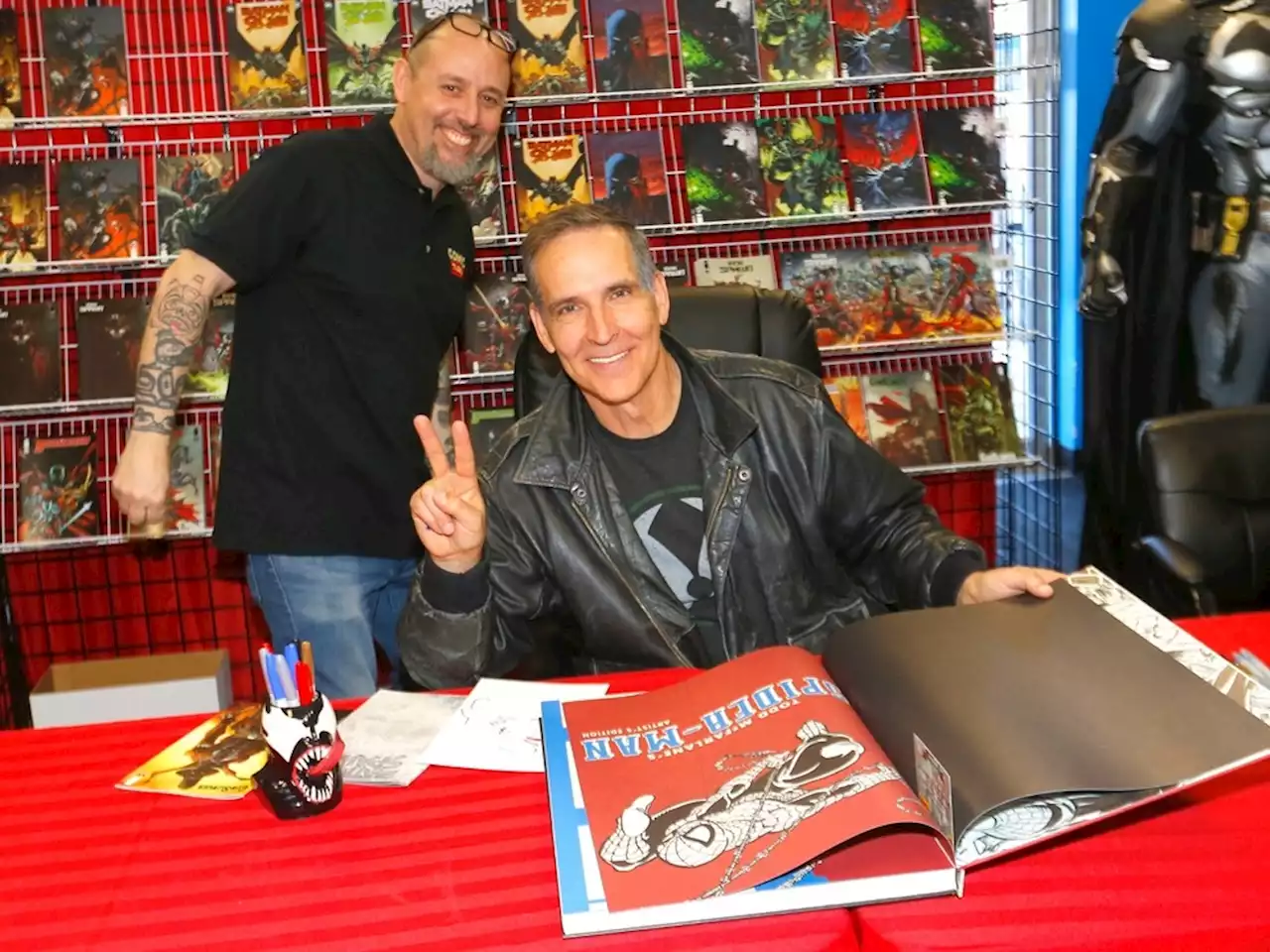 Comic book creator Todd McFarlane talks Spawn reboot, working with Ozzy and competing with the giants