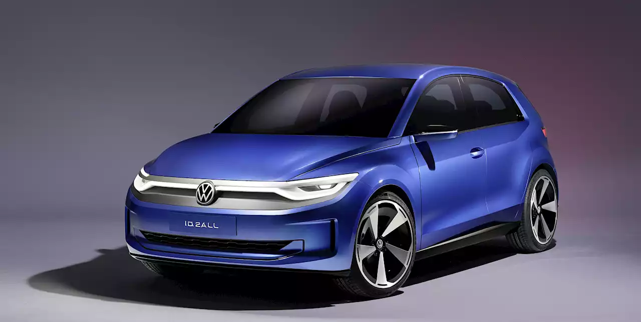 VW Reveals the ID.2all, Its Idea for a €25,000 EV Hatchback