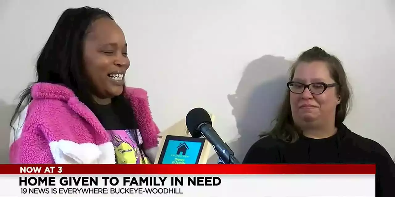 Cleveland mother of 6 gifted new home in city’s Buckeye-Woodhill neighborhood