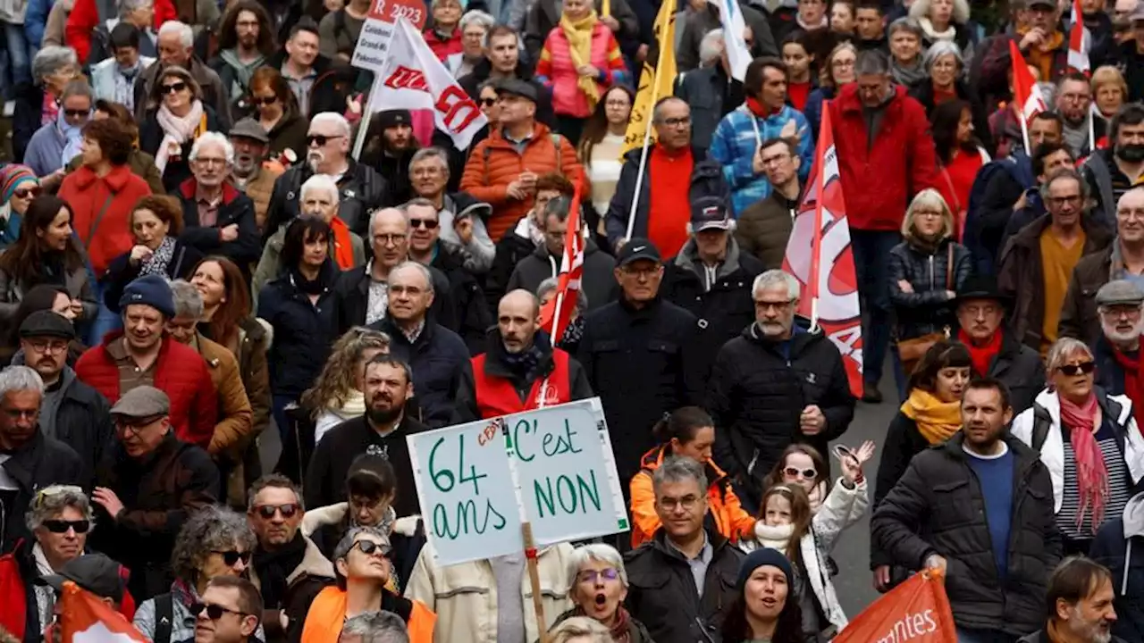 Réforme des retraites : léger regain de mobilisation à la veille d'un vote décisif au Parlement