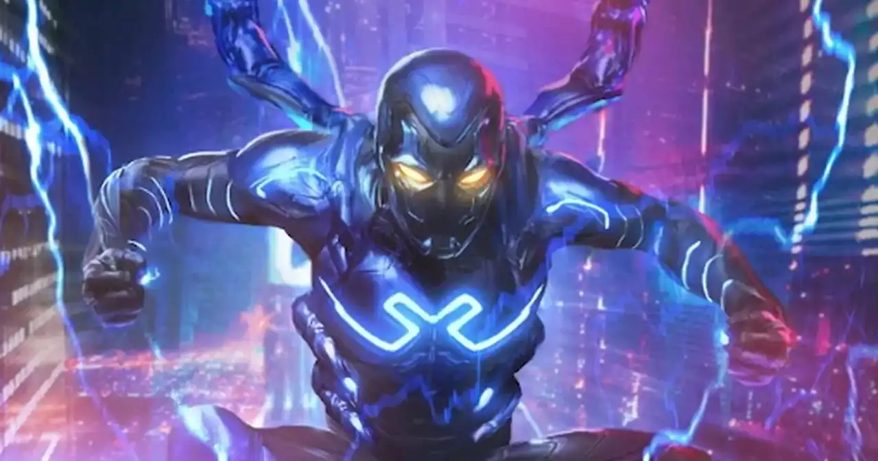 Blue Beetle Art Shows New Look at Jaime Reyes’ Suit