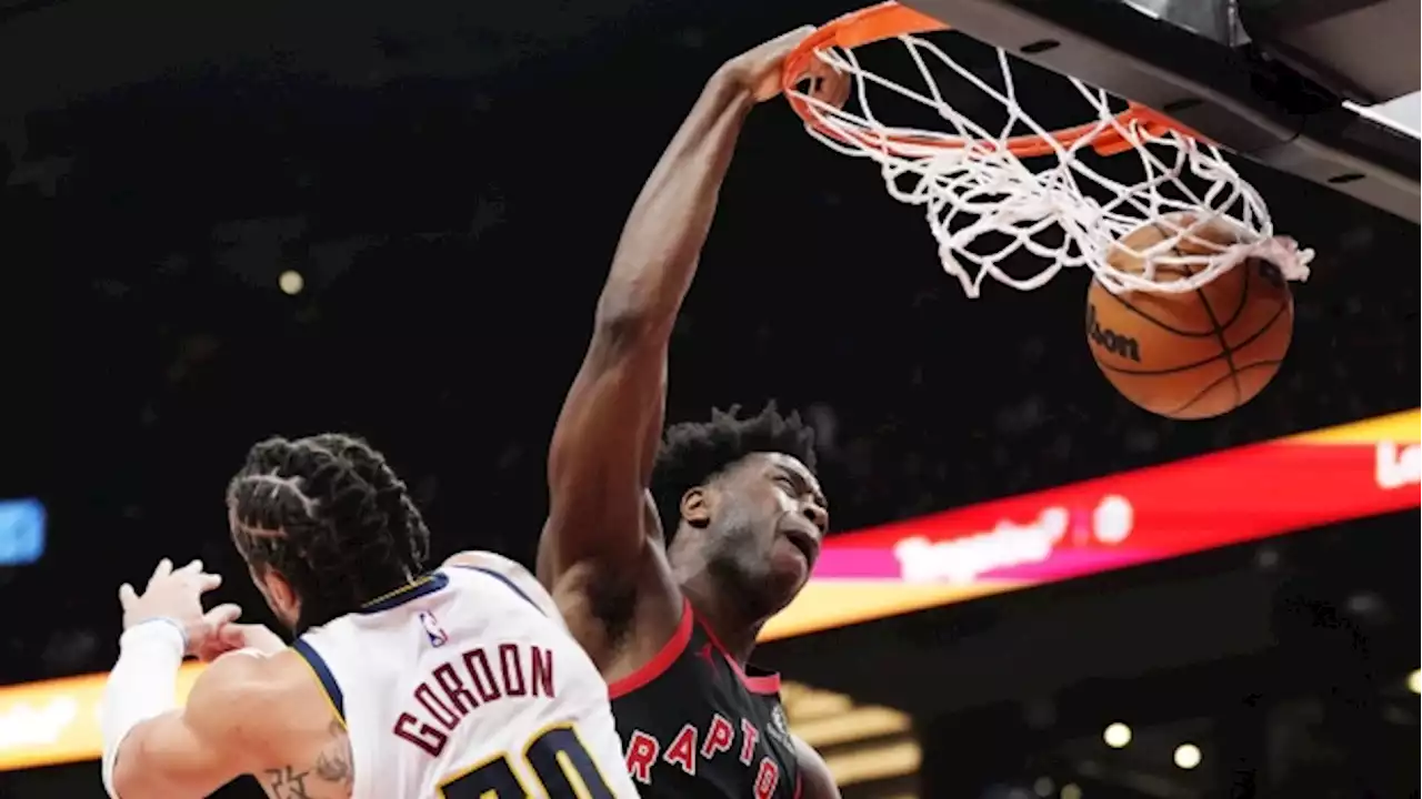 VanVleet's 36 points leads Raptors past Nuggets 125-110; Toronto ends three-game skid