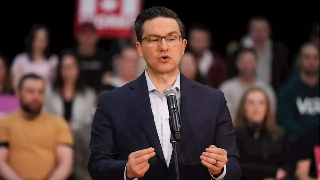 Conservative government would launch $44B lawsuit against big pharma: Poilievre