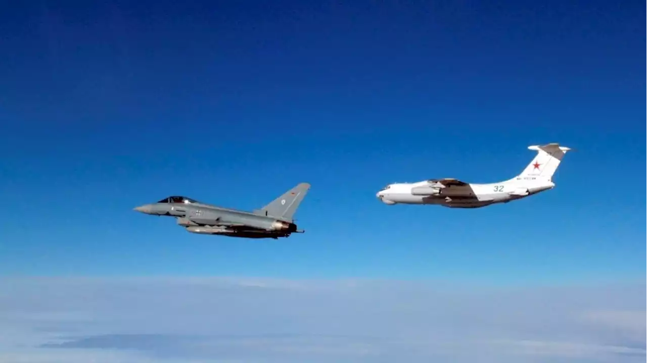 U.K., German fighter jets intercept Russian plane near Estonia