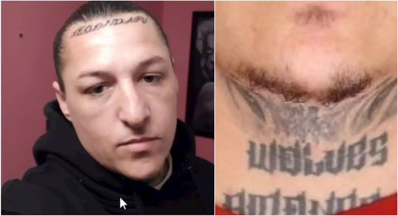 Canada-wide warrant issued for suspect with word 'legendary' tattooed in forehead