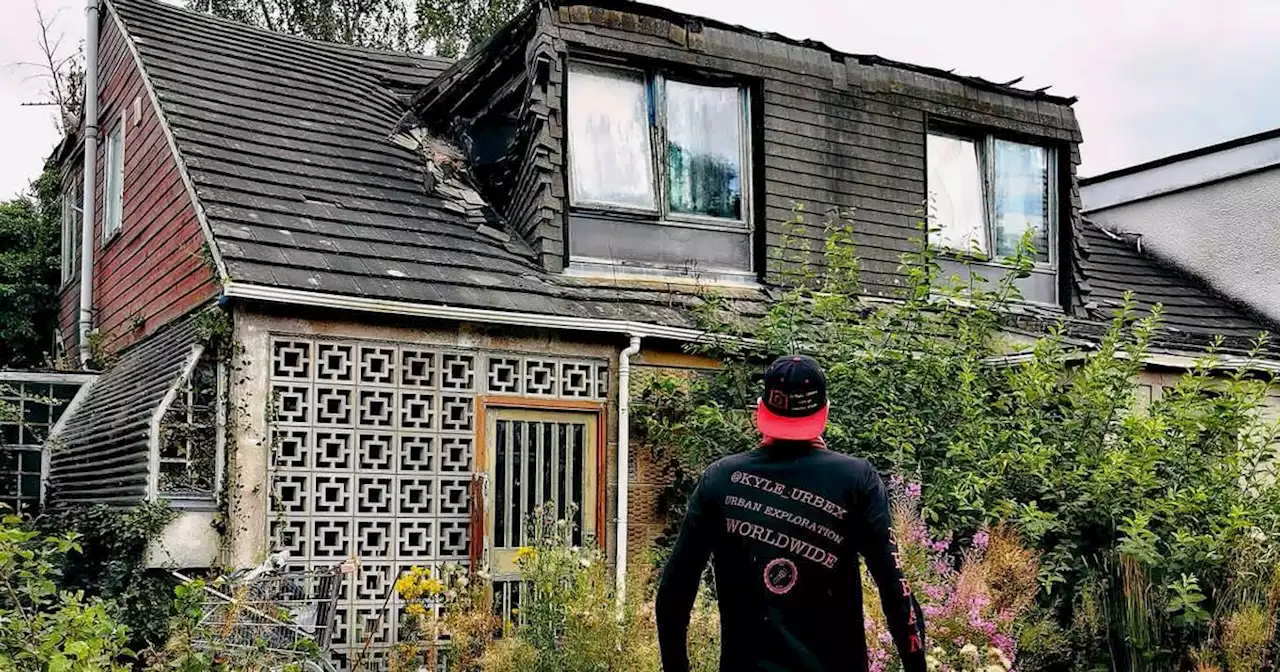 Eerie pictures show inside abandoned home left to rot in Scots town