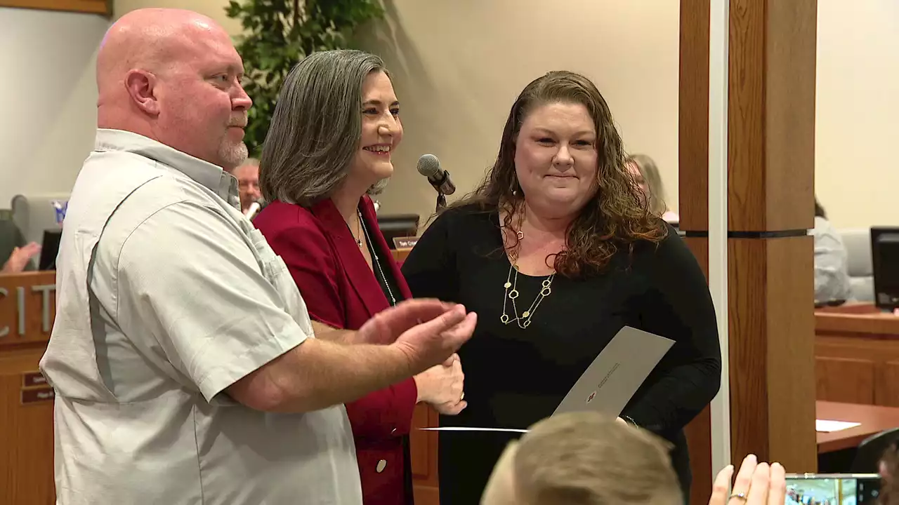 Royse City woman honored for saving choking baby's life