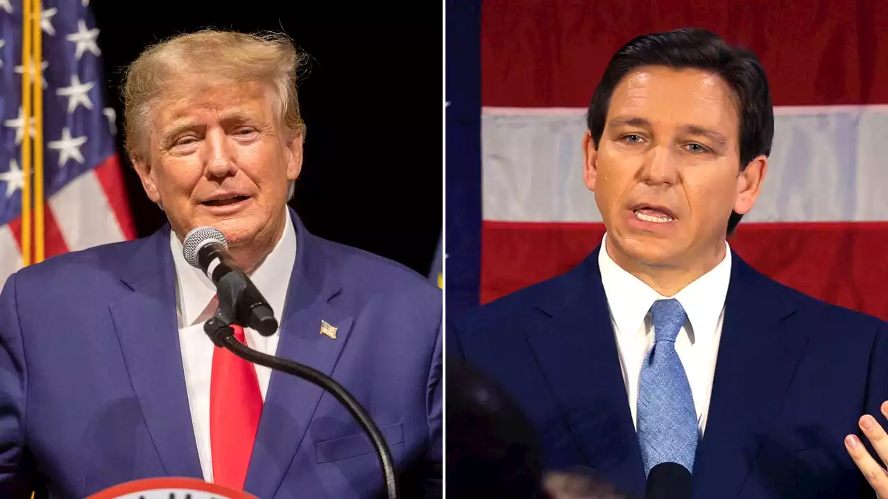 Trump widens lead over DeSantis, rest of '24 GOP primary field; Biden holds slight general election edge: poll