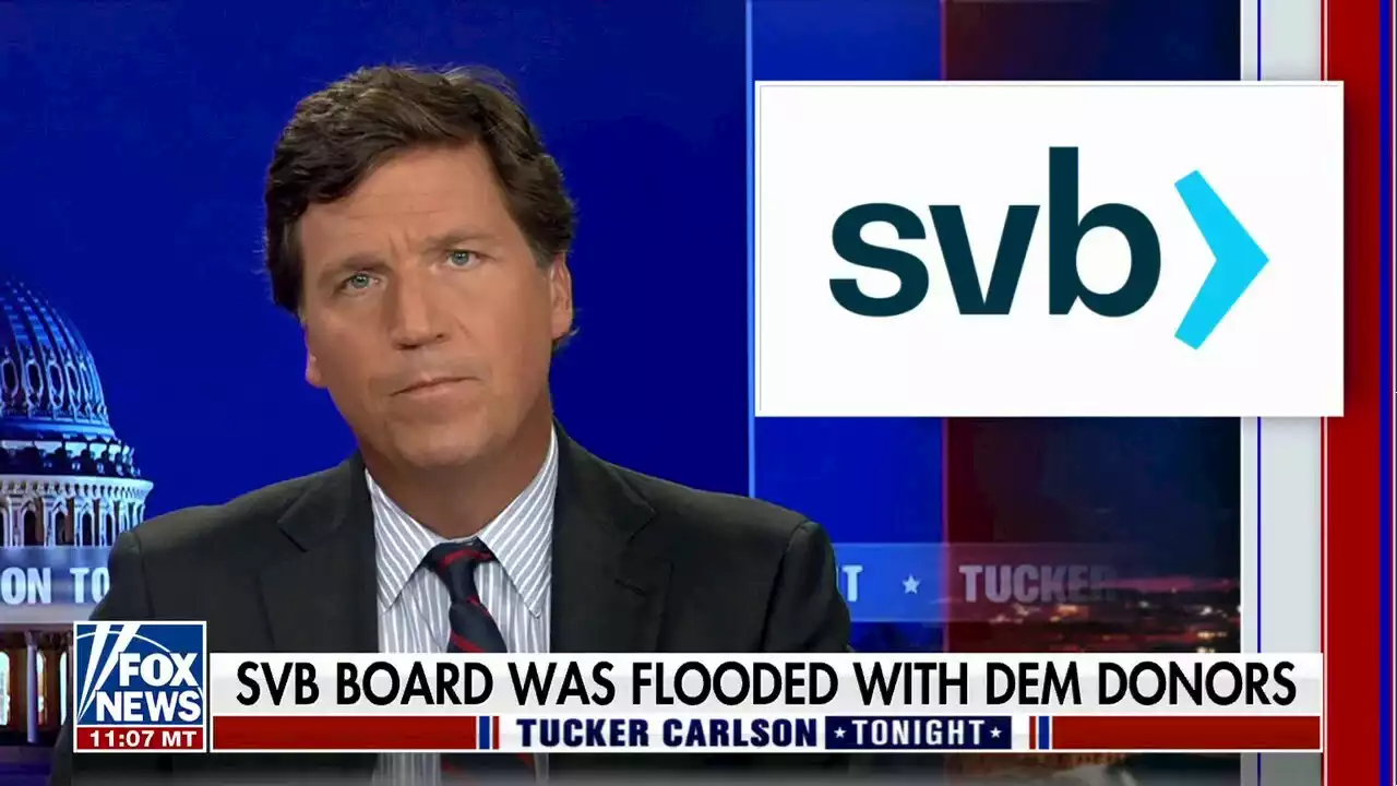 TUCKER CARLSON: We're getting moral lectures from the banks