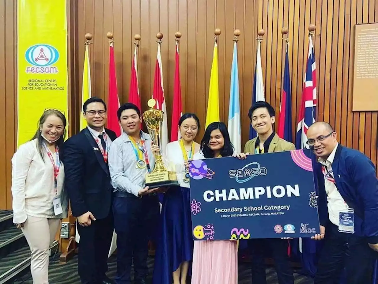 CSA Makati wins gold at ASEAN Science and Math Olympiad