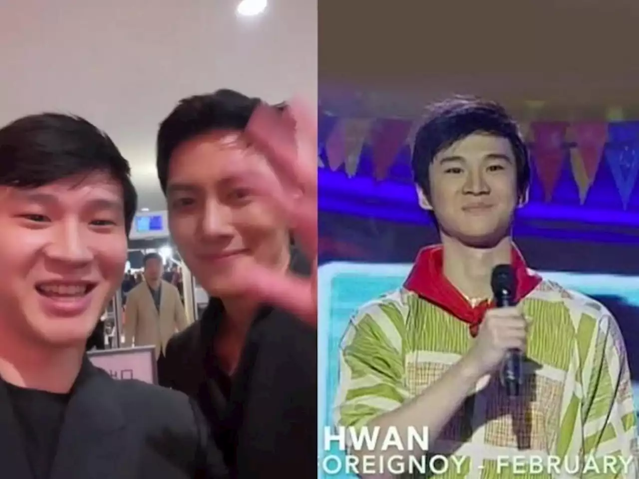 Richard Juan snaps a video with Korean superstar Ji Chang-wook