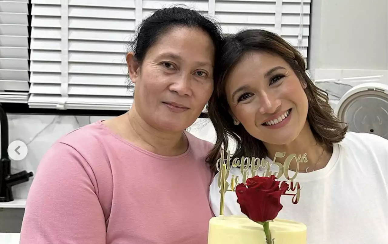 Camille Prats just threw their Yaya Beng an intimate party for her 50th birthday: 'Mahal ka namin'