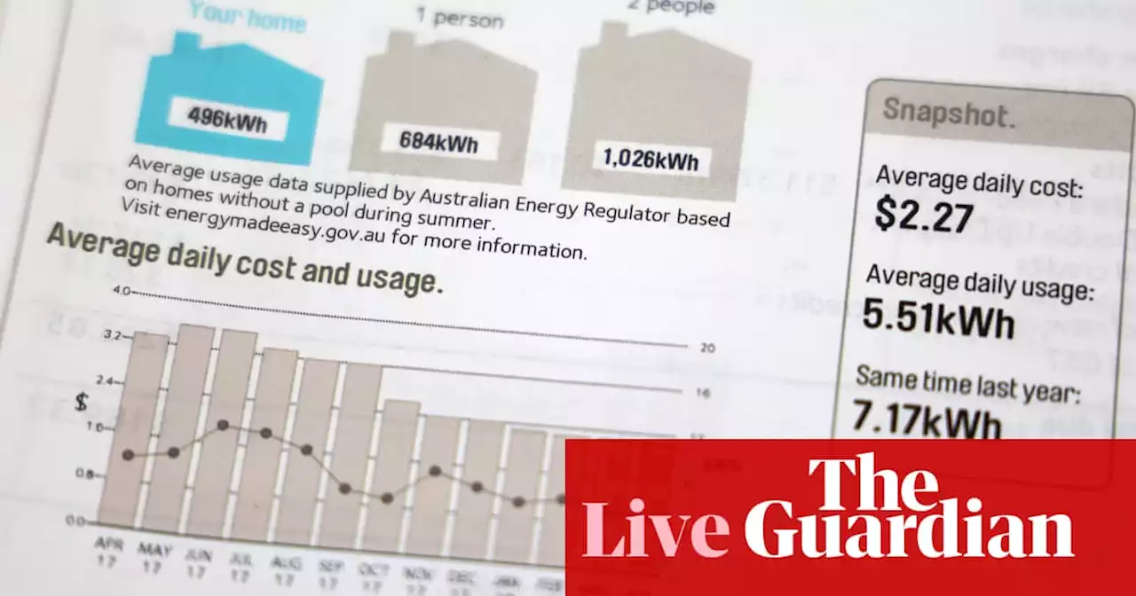 Australia news live: Coalition says fresh power bill rises are a broken promise; baby girl dies after Sydney car crash