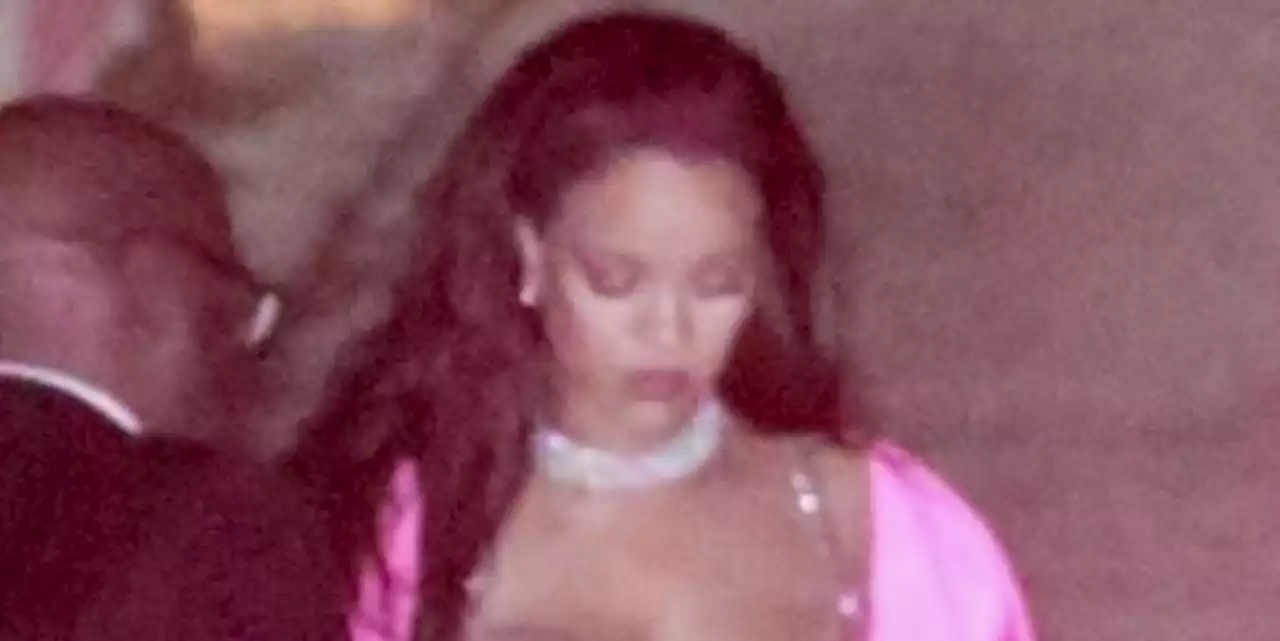 Rihanna Casually Wore a $1.8 Million Diamond Belly Chain to Beyoncé's Oscars After Party