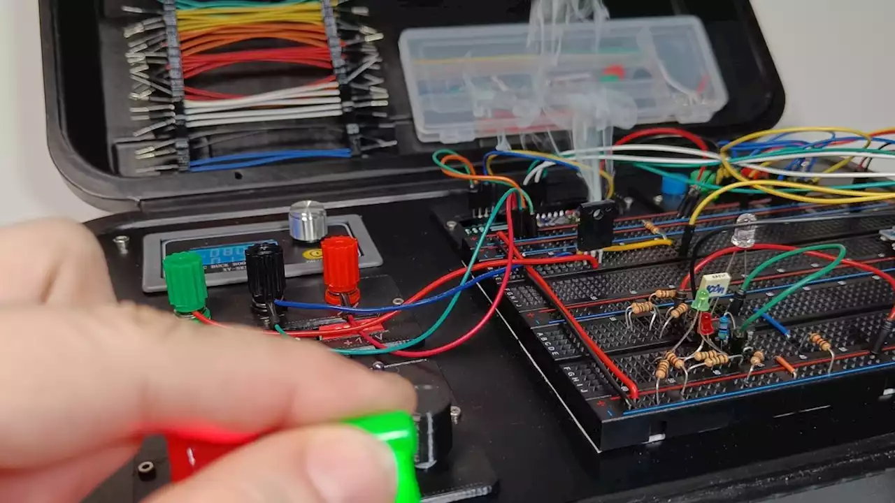 Experimentierset: Modulares Breadboard bauen