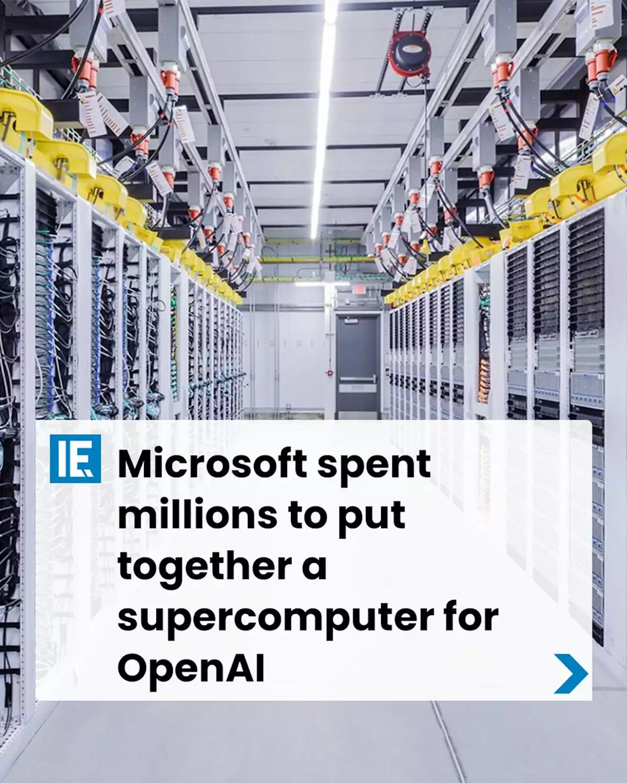 Microsoft spent millions to put together a supercomputer for OpenAI