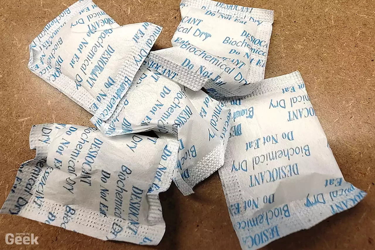 Pourquoi faut-il garder les sachets de “silica gel” présents dans de nombreux emballages ?