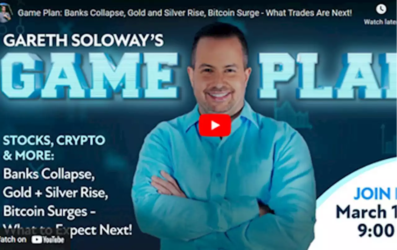 Trading Game Plan: Banks collapse, gold and silver rise, bitcoin surges, what's next?