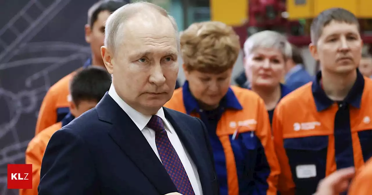 An der Nase herumgeführt: Putin: 'Russland kämpft um seine Existenz' | Kleine Zeitung