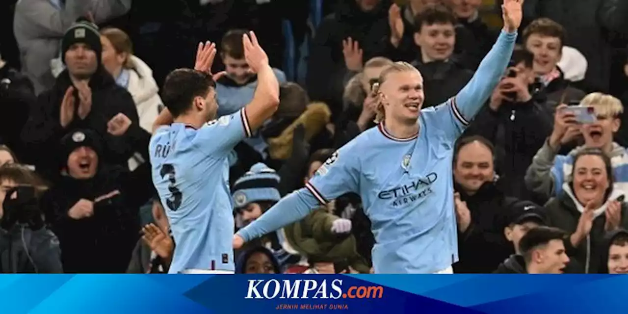 Hasil Man City Vs Leipzig 7-0: The Citizens Mengamuk di Etihad, Haaland Borong 5 Gol