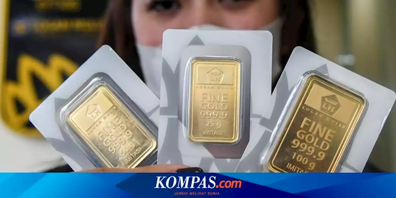 Setelah Terus Naik, Harga Emas Antam Hari Ini Anjlok Rp 10.000 Per Gram