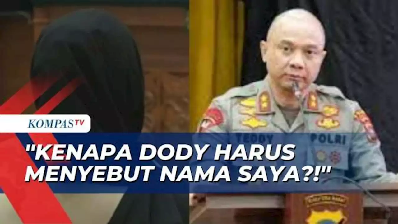 Istri Dody Ceritakan Teddy Minahasa Kesal Karena Namanya Disebut dalam Kasus Ini!