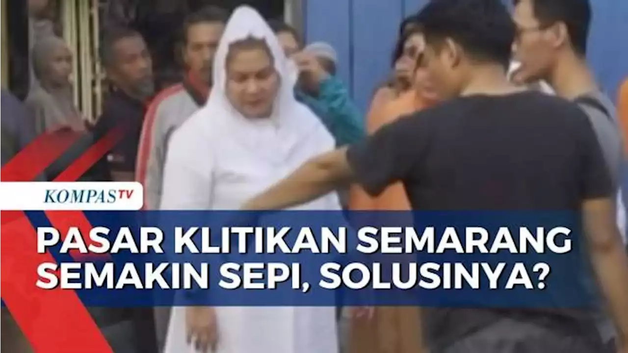 Semakin Sepi, Pegadang Pasar Klitikan Semarang Curhat & Minta Solusi pada Wali Kota