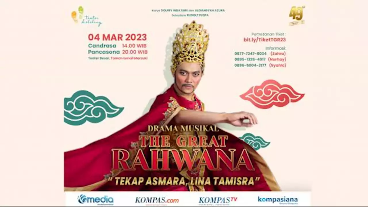 Teater Keliling Sukses Pentaskan Drama Musikal The Great Rahwana 2023: Tekap Asmara, Lina Tamisra