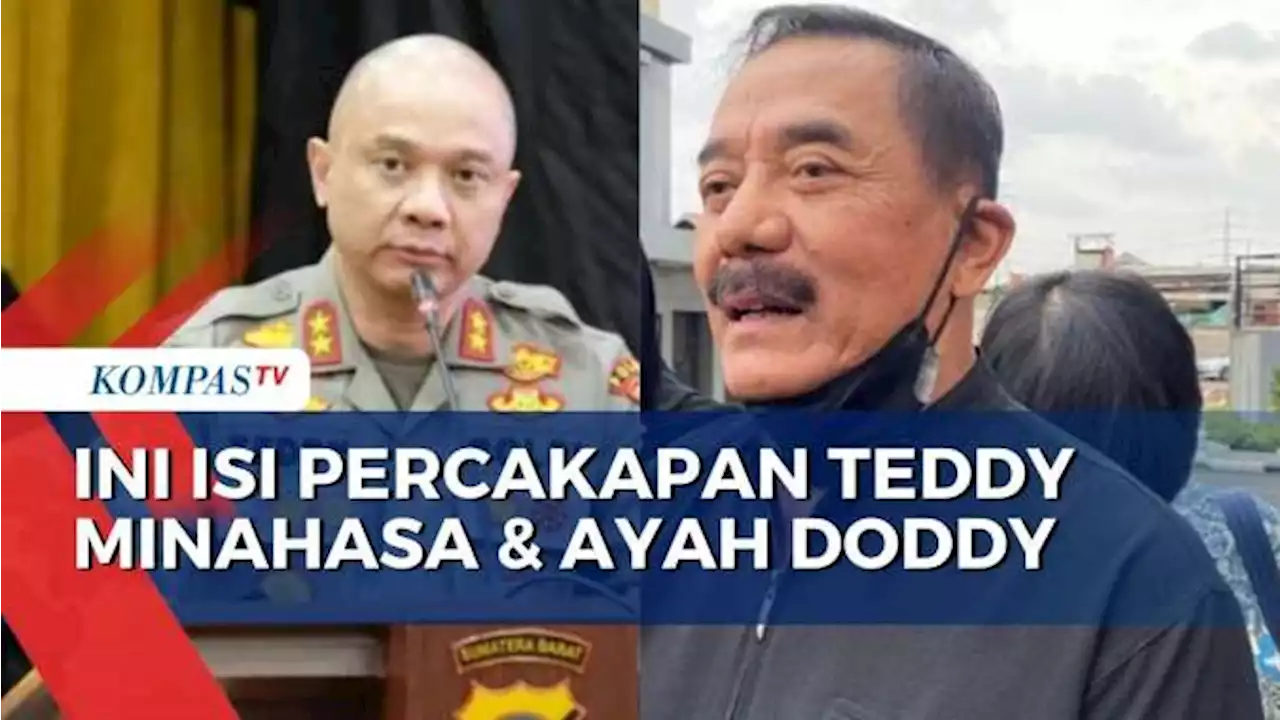 Teddy Minahasa Ajak Ayah Doddy Kerja Sama, Bukti Percakapan Diputar dalam Sidang!