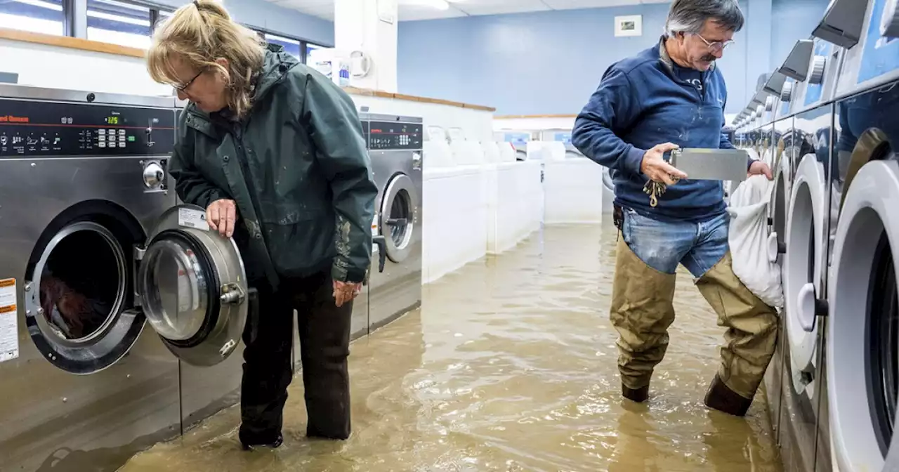 Another atmospheric river pounds California, 27K to evacuate