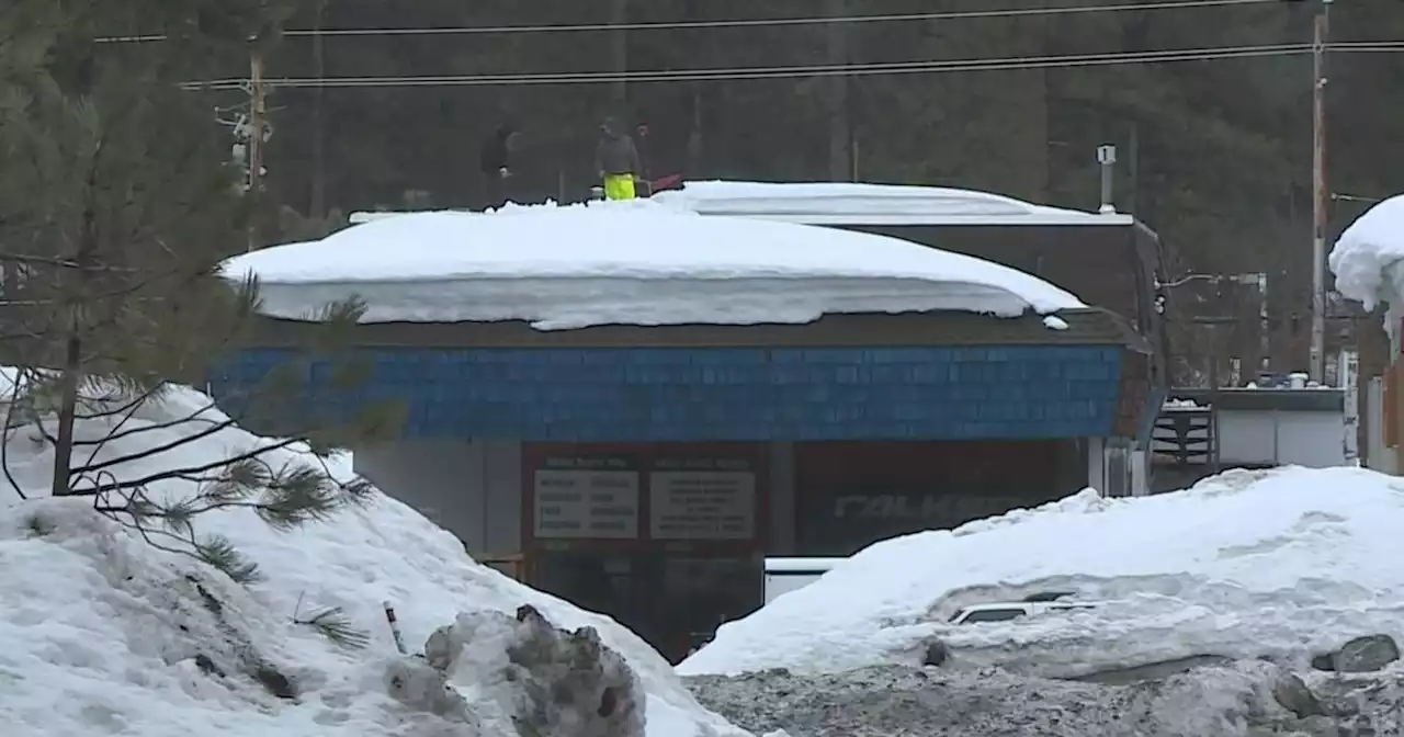 'Seeing some sort of collapse daily': Collapsing rooftops remain a threat in South Lake Tahoe