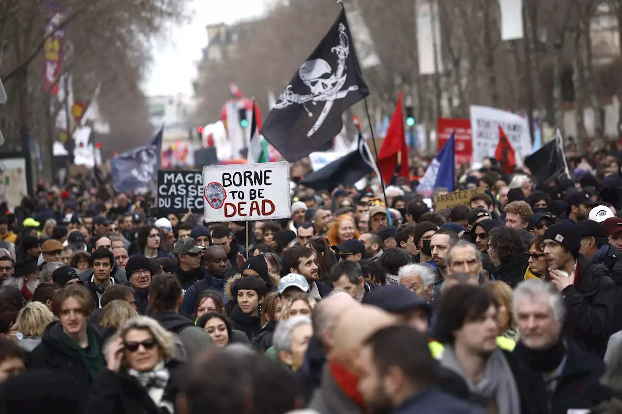 'Es el último grito': nueva jornada de huelgas y manifestaciones en Francia para frenar la inminente aprobación de la reforma de las pensiones