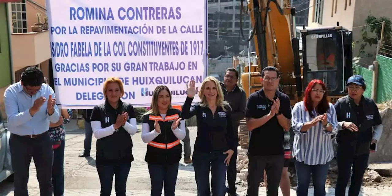 Da inicio el Programa de Obra pública 2023 en Huixquilucan