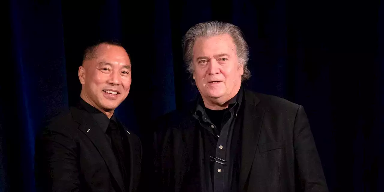 Steve Bannon’s exiled-Chinese businessman ally Guo Wengui charged in $1 billion fraud conspiracy