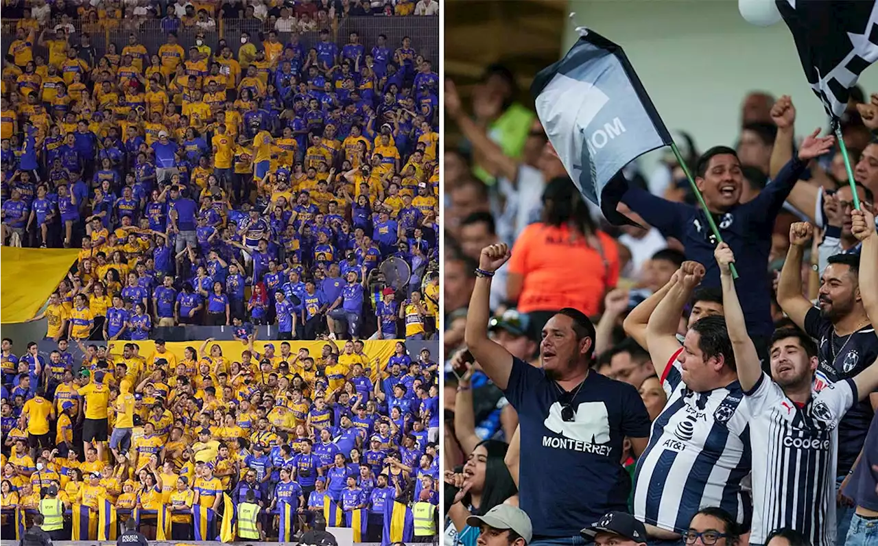 Tigres y Rayados, los equipos que mayor afición suman en sus estadios