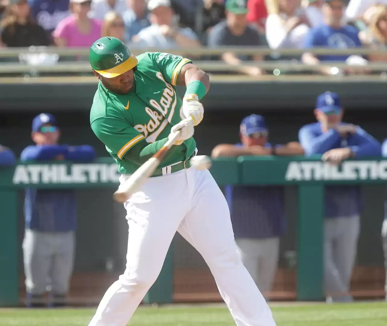 Oakland A’s getting more than just power bat from former All-Star Aguilar