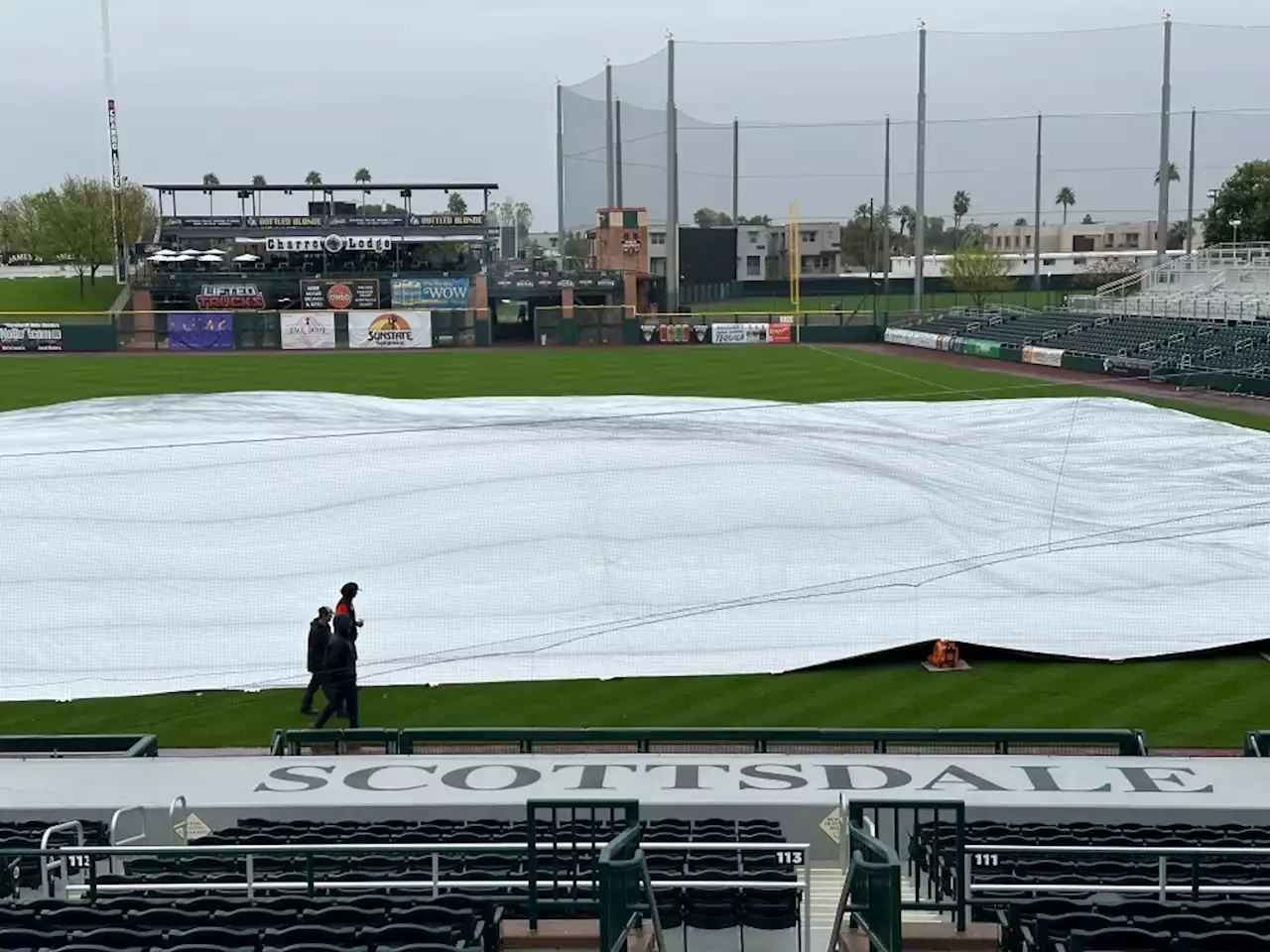 SF Giants’ Cactus League split-squad games rained out